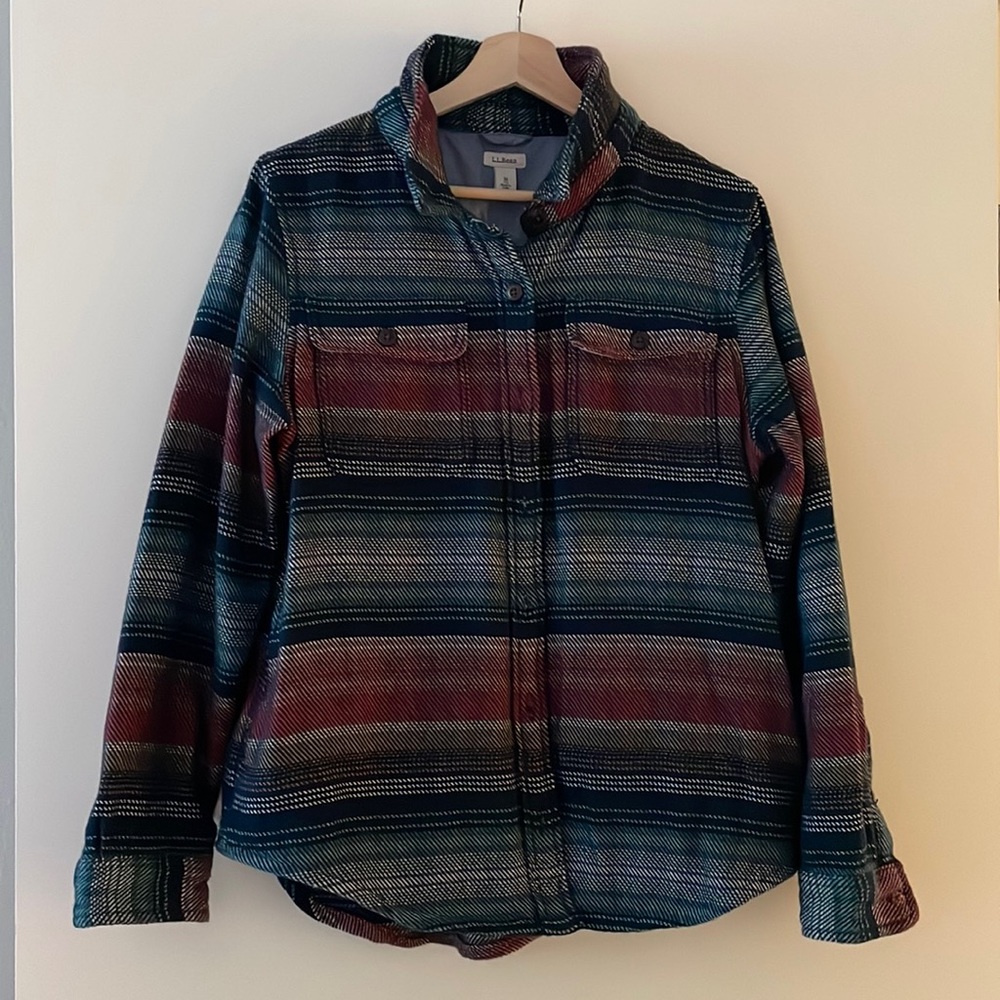 LL Bean button up shirt